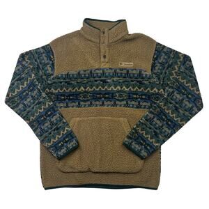 Columbia Rugged Ridge Sherpa Half Snap Fleece Sweatshirt